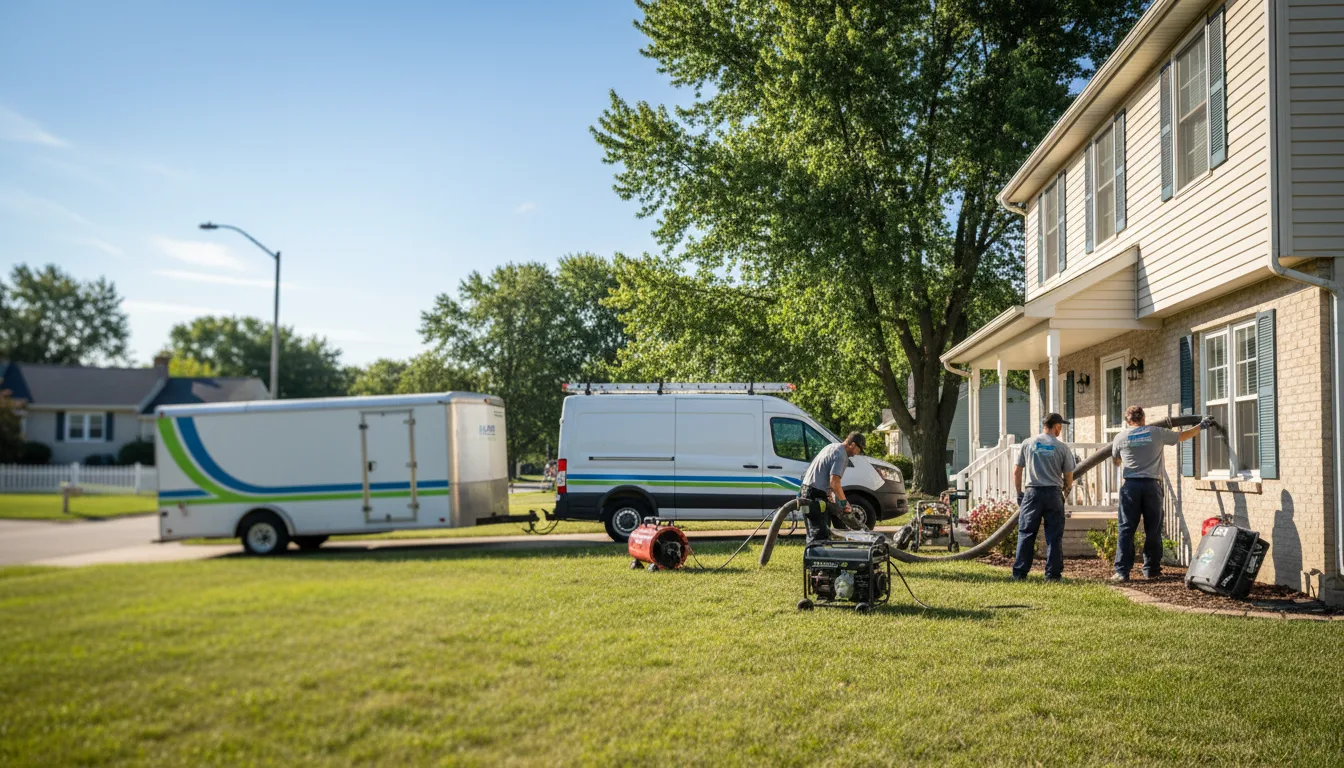 Flooded Basement Restoration And Cleanup With Repair in Winslow, NE near me
